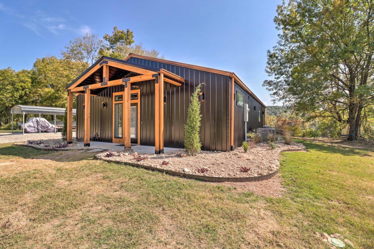 Modern Norfork House With Patio On White River! Kültér fotó